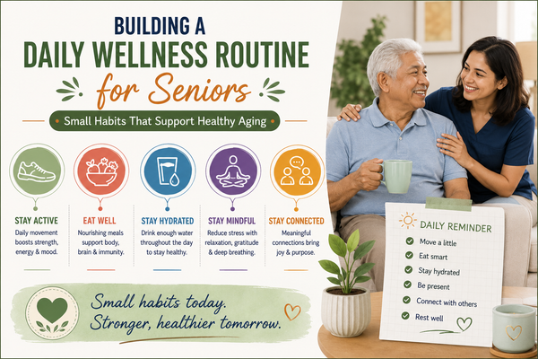 Building a Daily Wellness Routine for Seniors: Small Habits That Support Healthy Aging