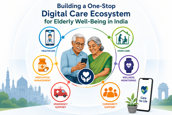 ElderWell: Building a One-Stop Digital Care Ecosystem for Elderly Well-Being in India