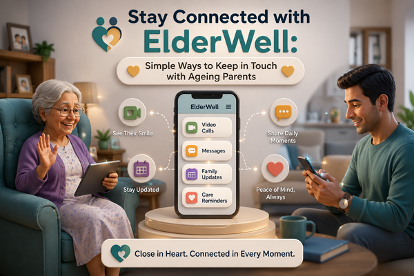 Stay Connected with ElderWell: Simple Ways to Keep in Touch with Ageing Parents