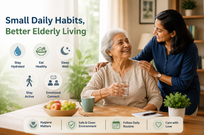 How Small Daily Care Habits Can Improve an Elderly Parent’s Quality of Life