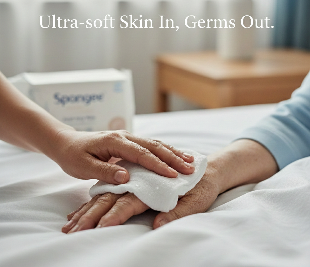 5 Best Reasons Why Spongee Adult Body Wipes Called a Revolution For Bedridden Patients' Hygiene