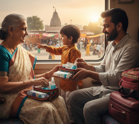 Eldercare Travel Hygiene Essentials Hacks: Kit for Festivals, Road Trips, and Flights