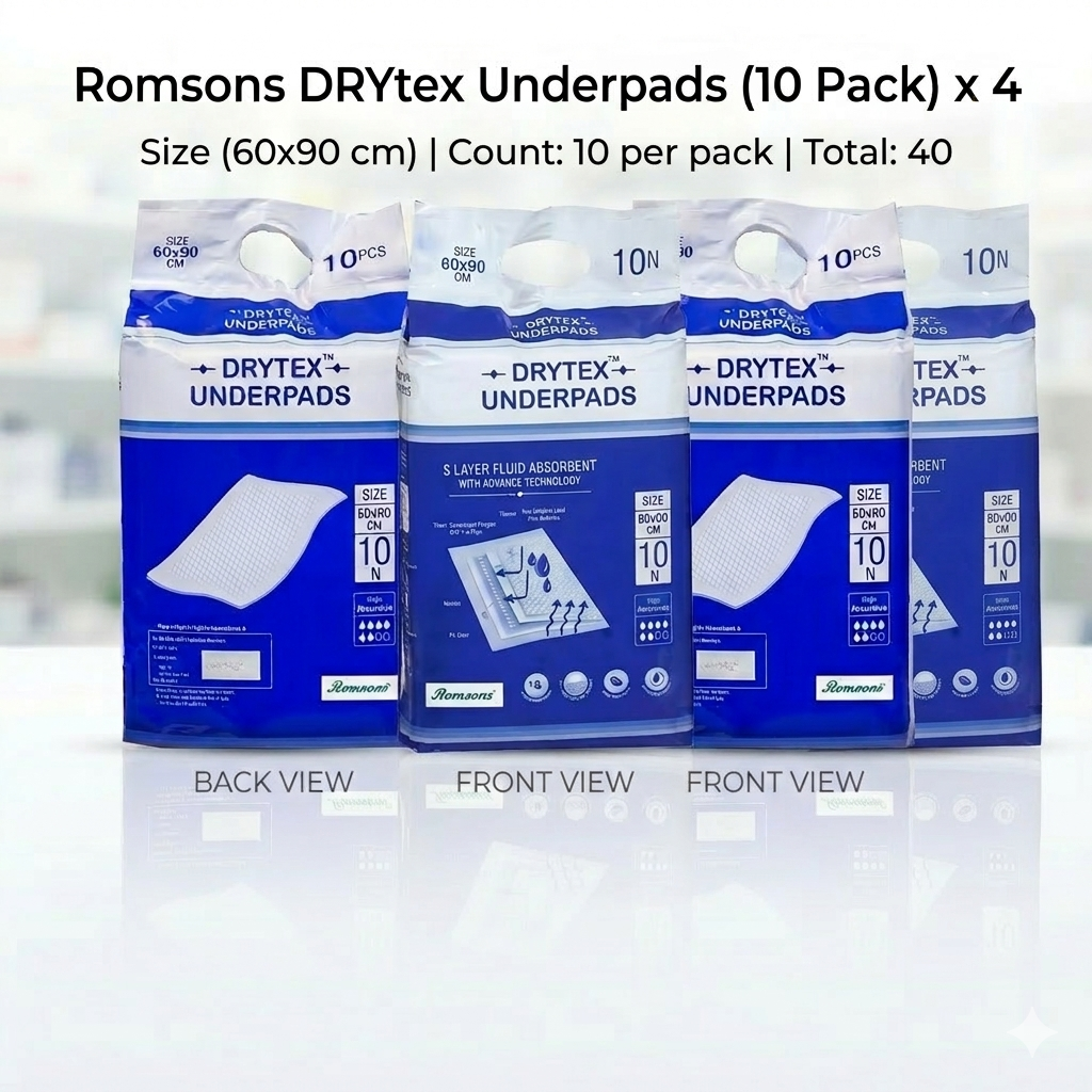 Underpads Drytex Incontinence 10S(60X90)