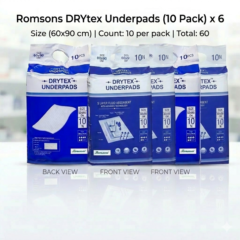 Underpads Drytex Incontinence 10S(60X90)