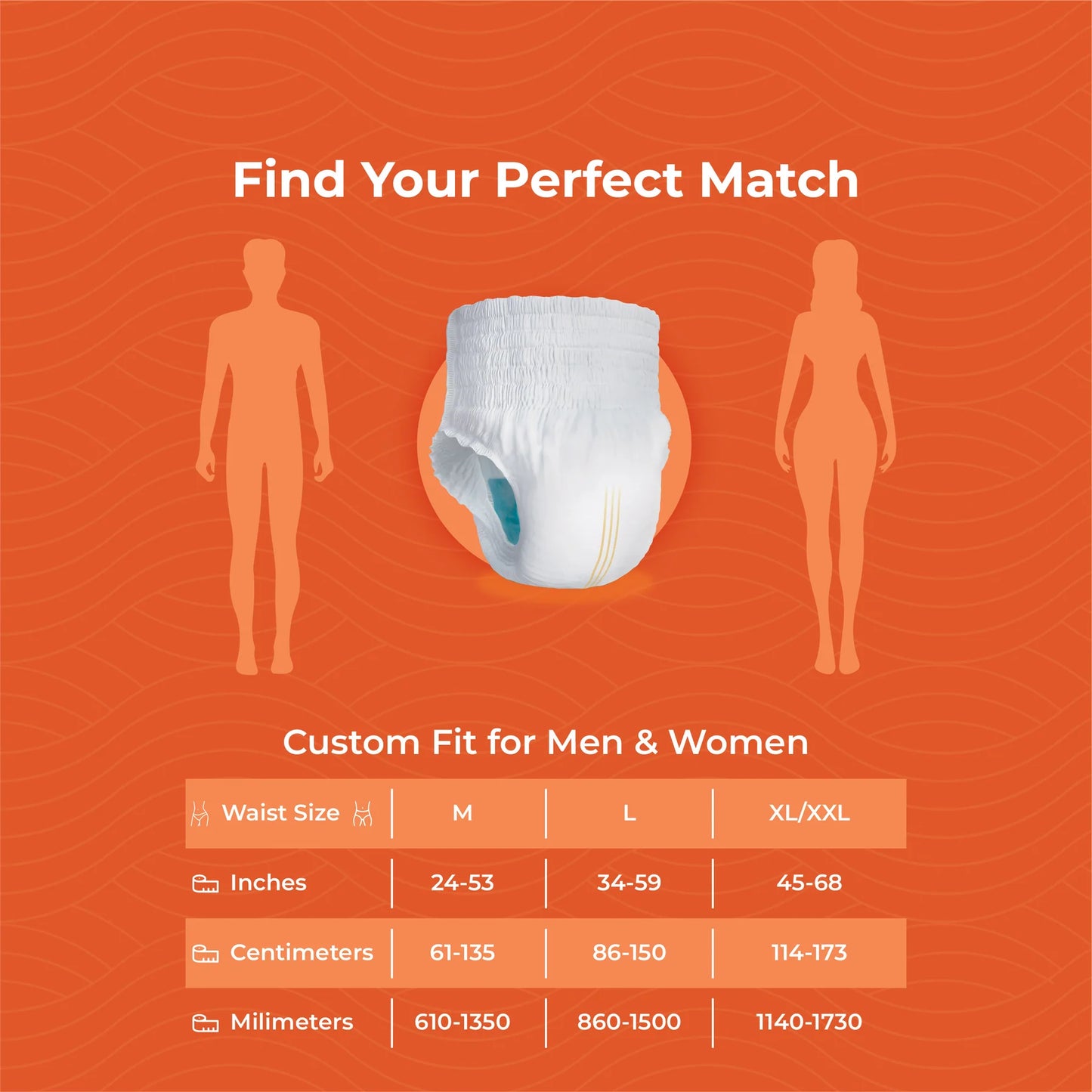 Classic Pant Style Adult Diapers