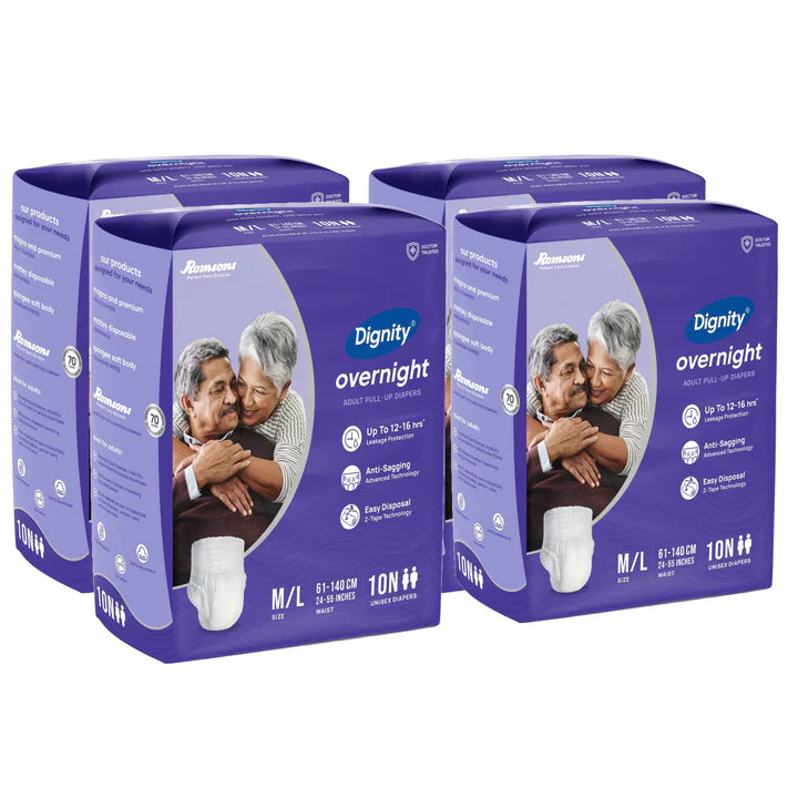 Overnight Tape Style Adult Diapers