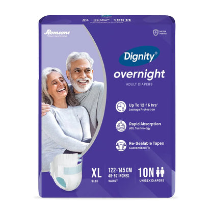 Overnight Tape Style Adult Diapers